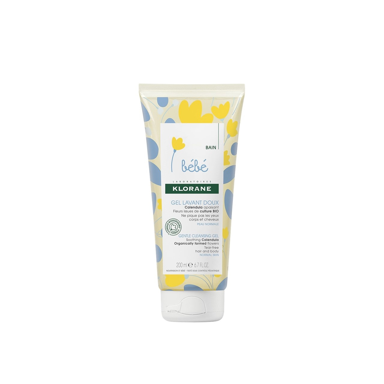 Klorane Bebé Gel de Limpeza Suave