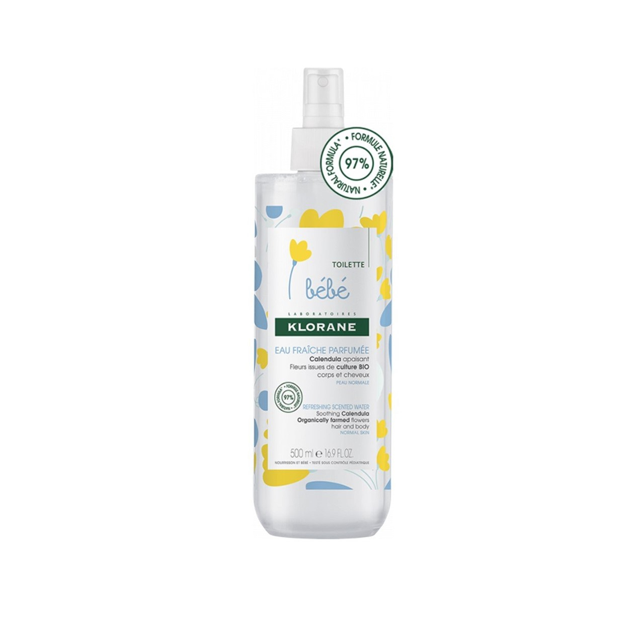 Klorane Bebé Água Perfumada Refrescante 500ml