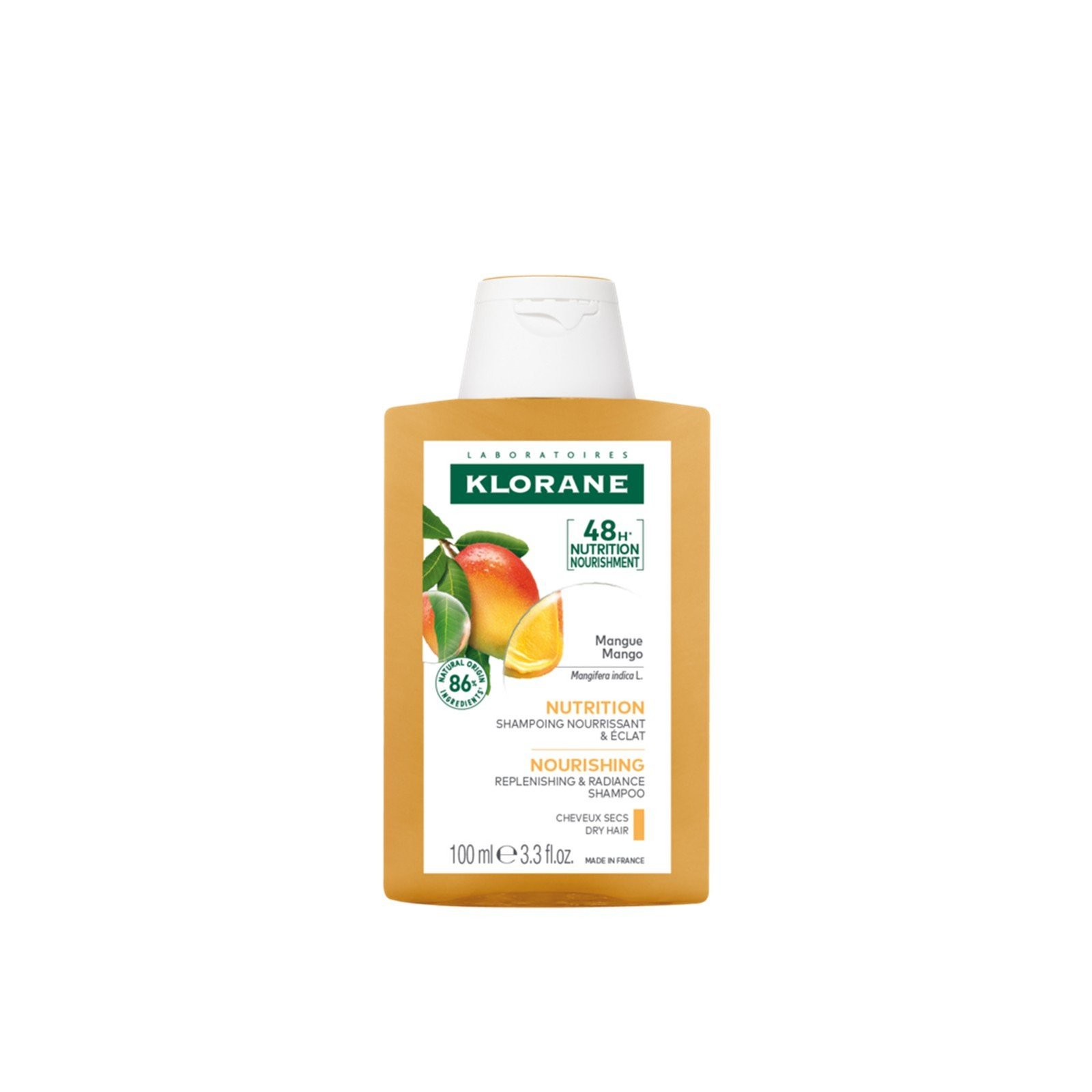 Klorane Nourishing Shampoo with Mango Butter 100ml