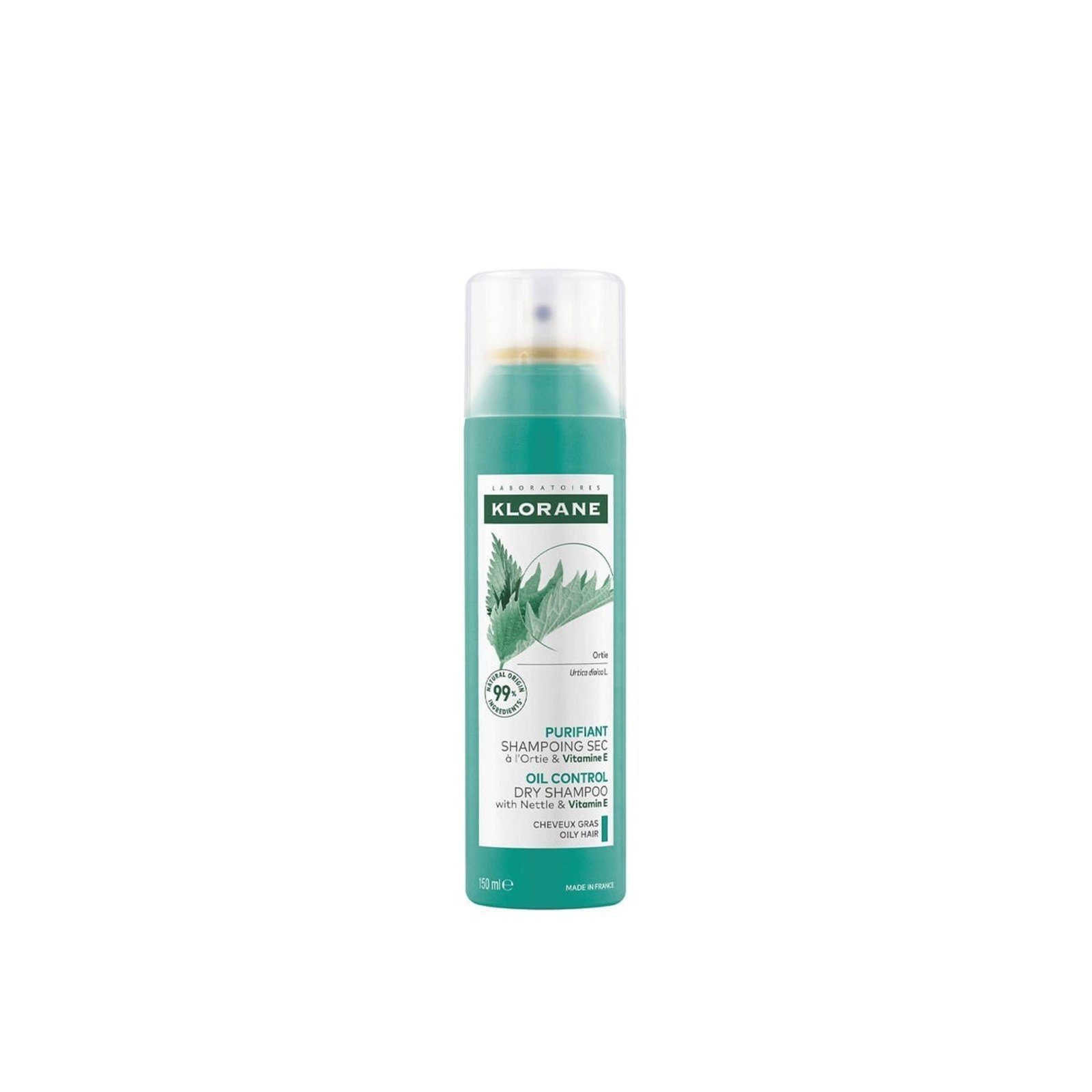 Klorane Droogshampoo met Brandnetel Talgregulerend 150ml