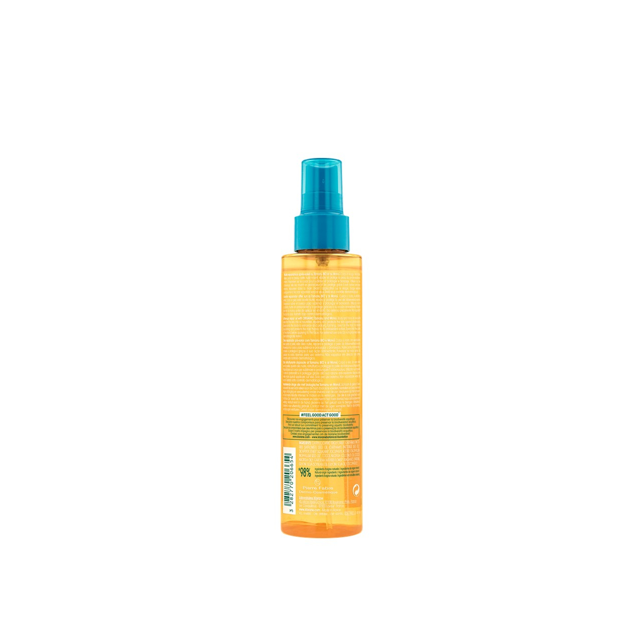Klorane Polysianes After-Sun Repair Oil with Tamanu and Monoi 150ml