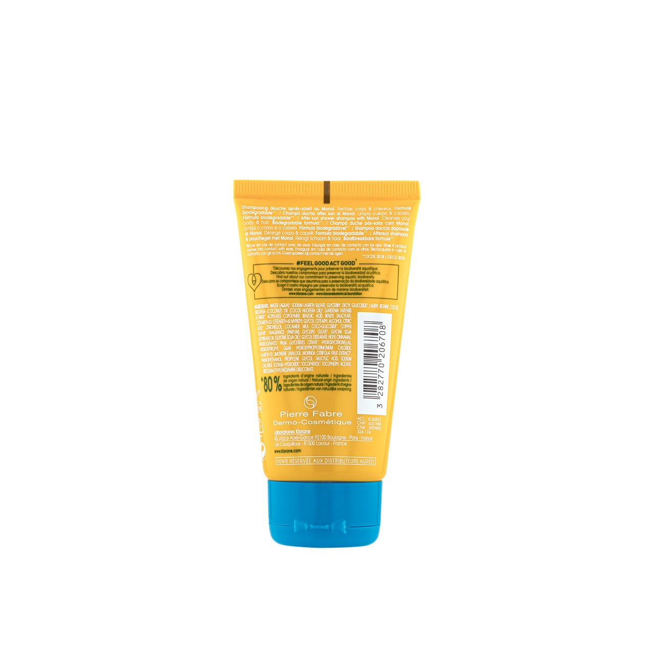 Klorane Polysianes بعد الشمس Shower شامبو 75ml