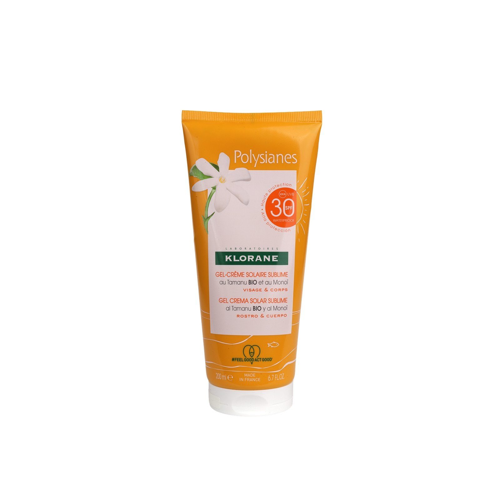 Klorane Polysianes Sublime Sun Gel-Cream SPF30 200ml
