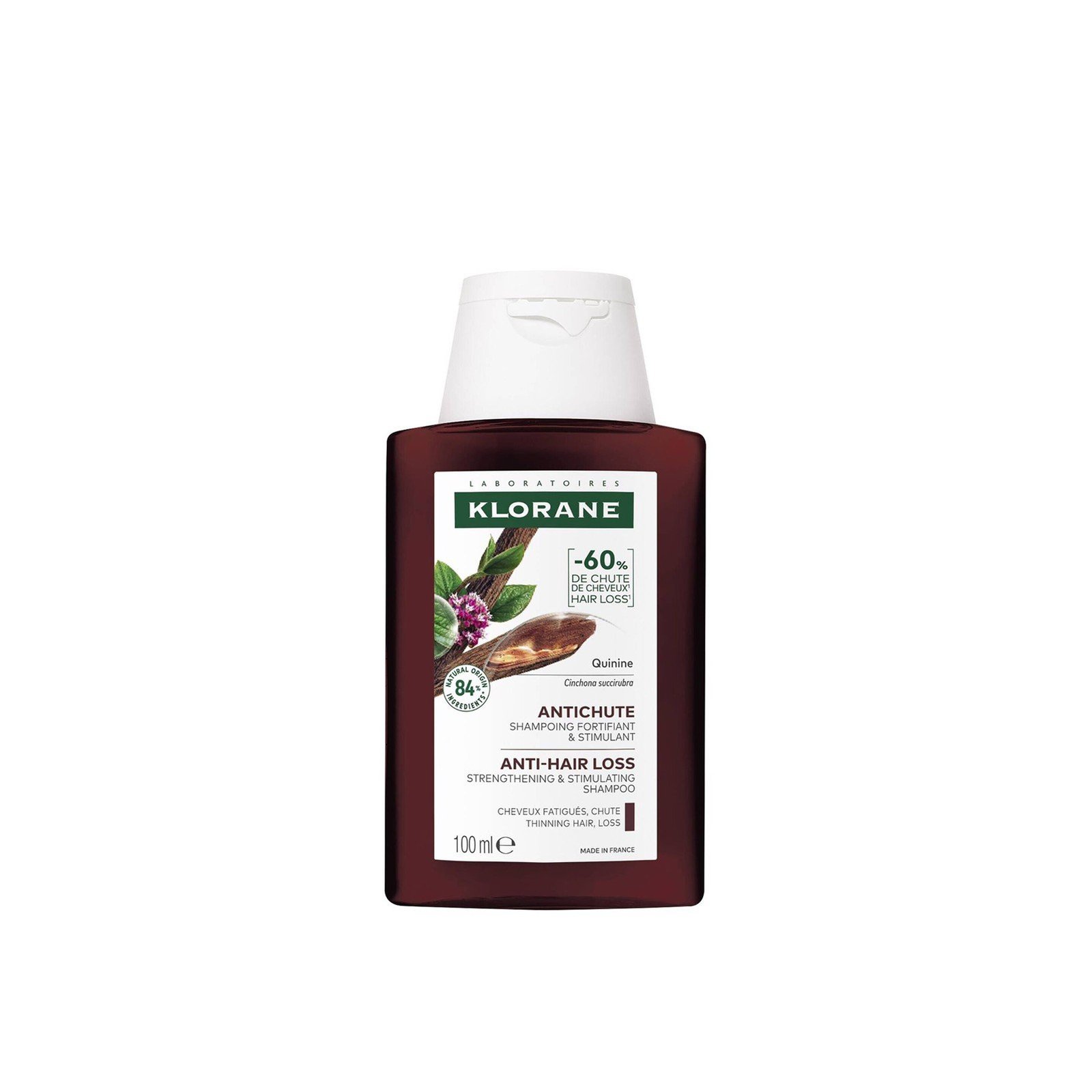 Klorane Champú Fortificante para la Caída del Cabello y Cabello Fino