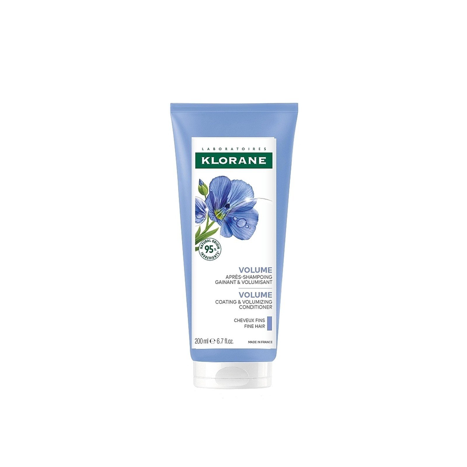 Klorane Volume Conditioner with Flax Fiber 200ml