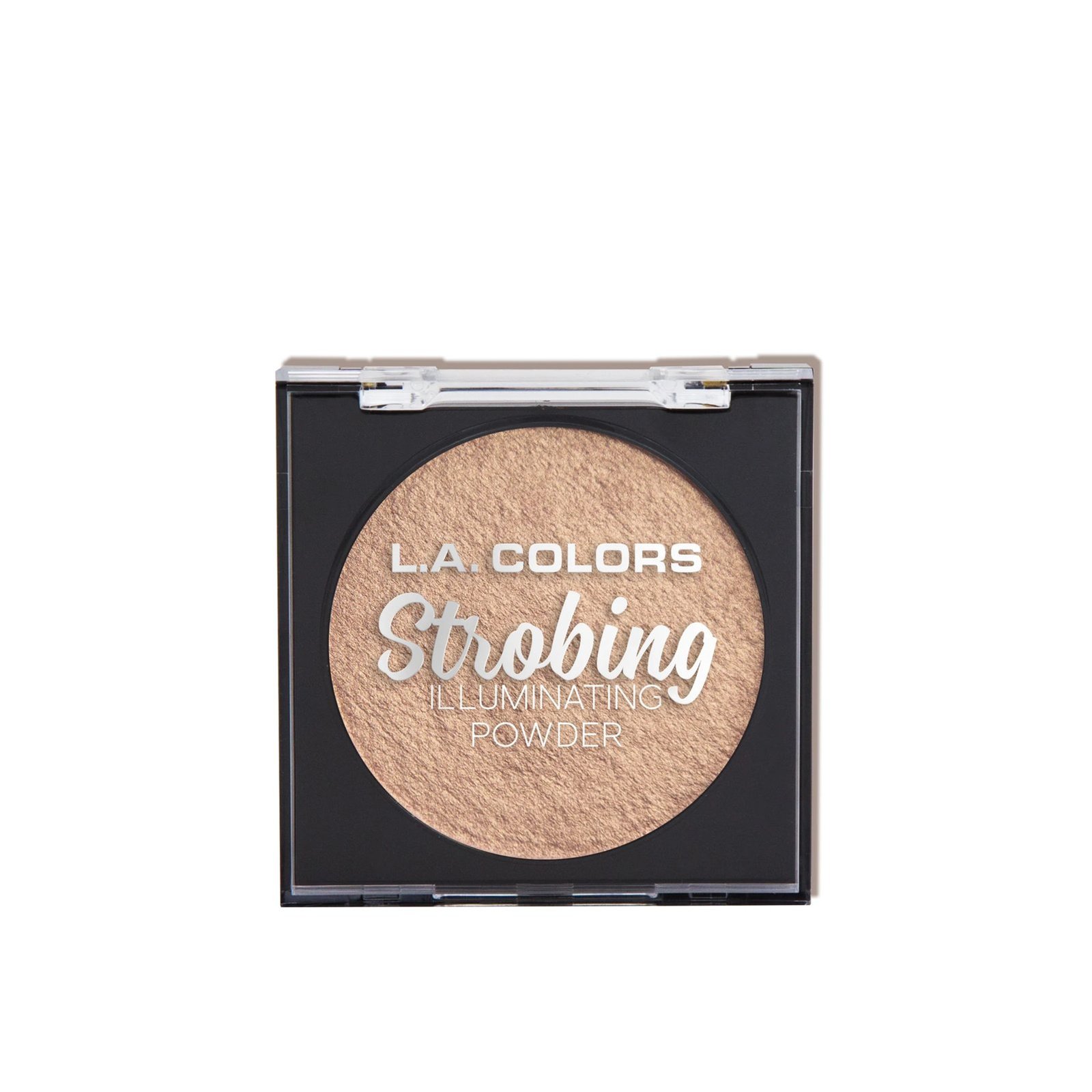 L.A. Colors Strobing Illuminating Powder CSP255 Gold Halo 4.5g