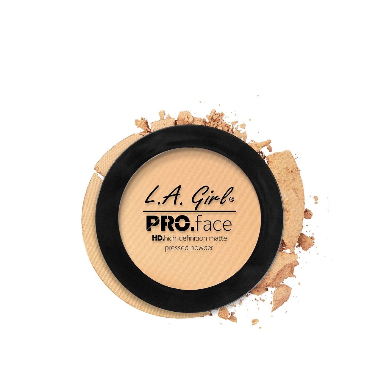 L.A. Girl Pro Face HD Matt Pressat Puder Creamy Natural 7g