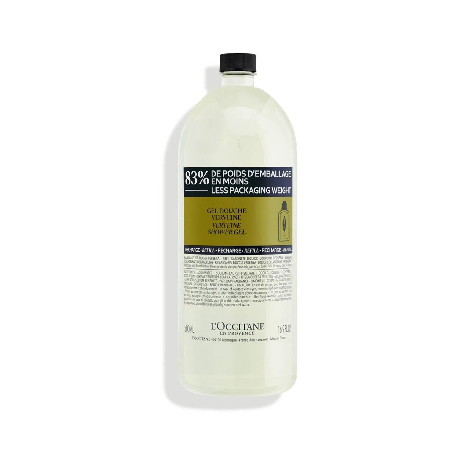 L'Occitane Aromachology Verbena Duschgel Eco-Refill 500ml
