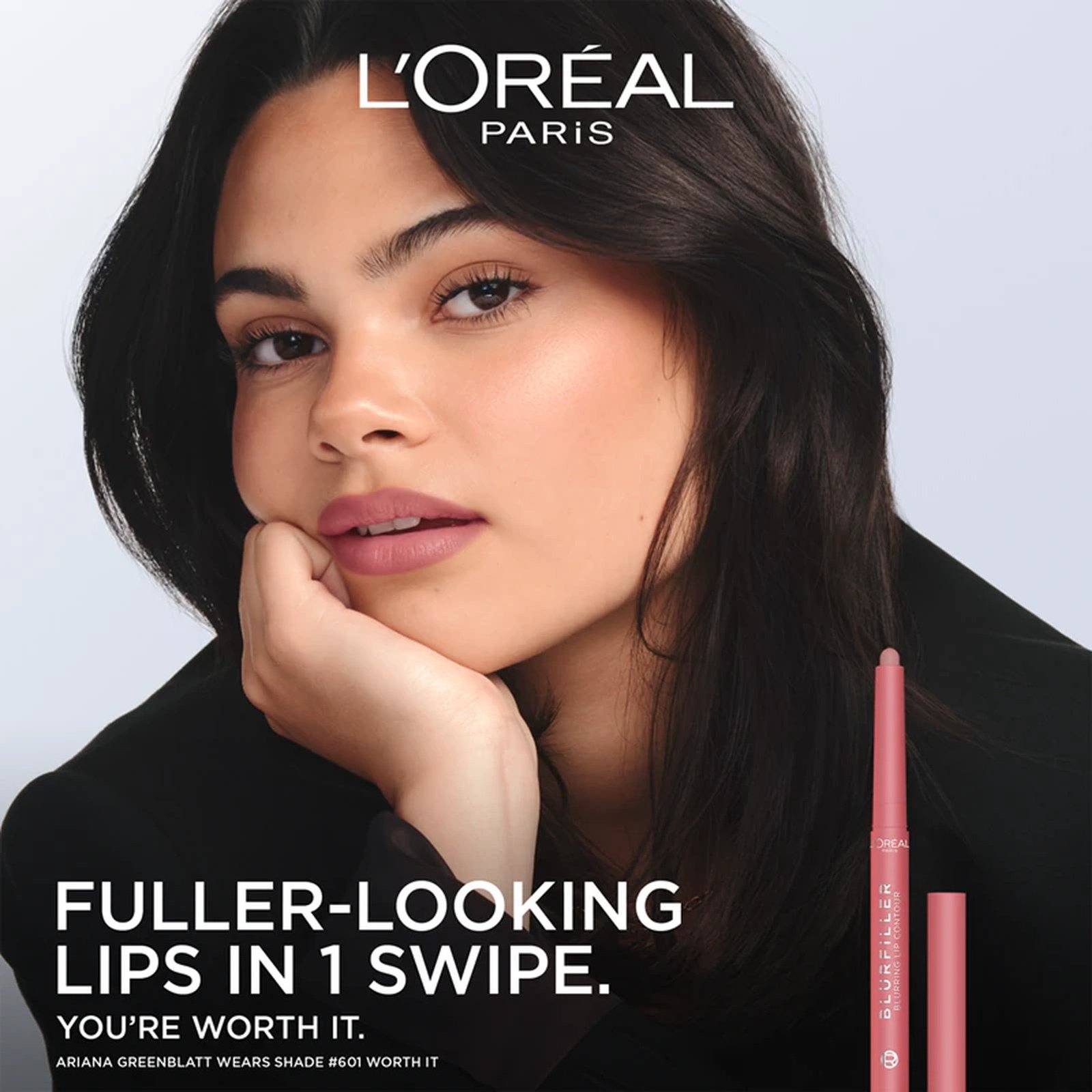 L'Oréal Paris Blurfiller Blurring Lip Contour 601 Worth It