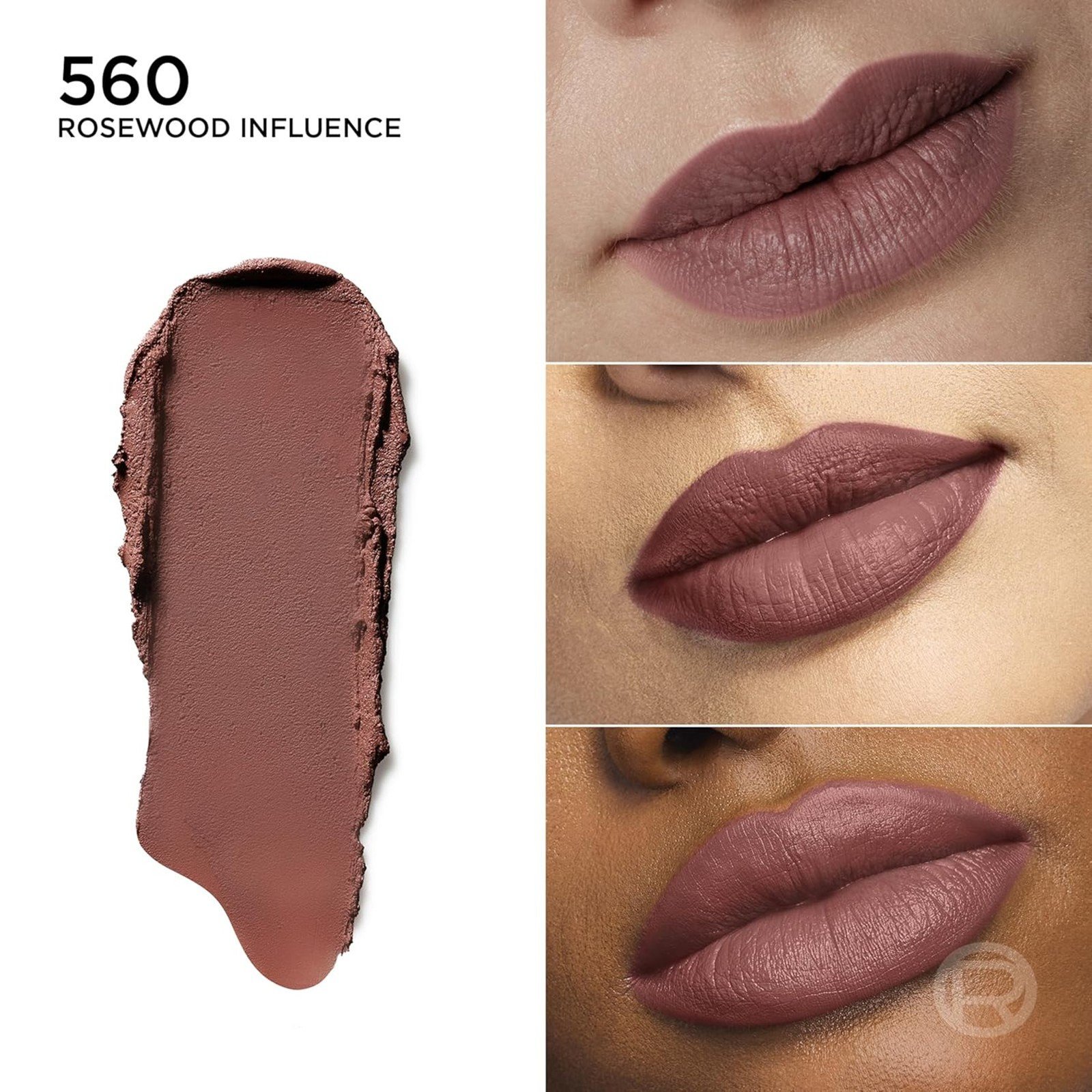 L'Oréal Paris Color Riche أحمر شفاه مطفأ Blurred Matte 560 Rosewood Influence
