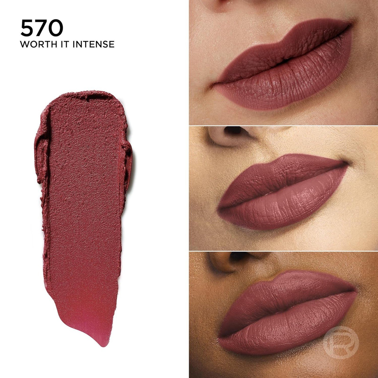 L'Oréal Paris Color Riche مطفي بلور 570 Worth It Intense