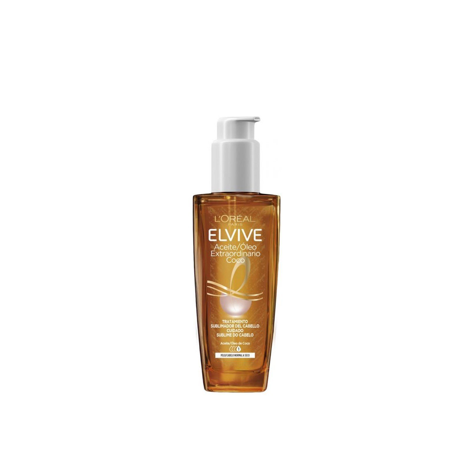 L'Oréal Paris Elvive Extraordinary Oil Coconut Sin Aclarado 100ml (3.38fl oz)