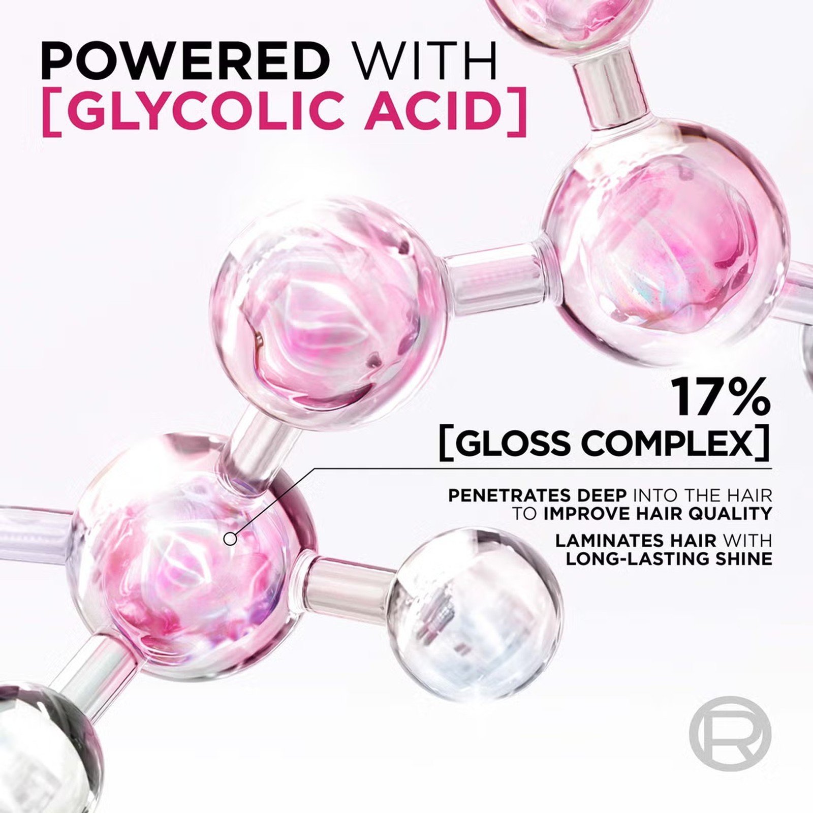 L'Oréal Paris Elvive Glycolic Gloss 5 Minute Lamination Treatment Glycolic Acid 200ml