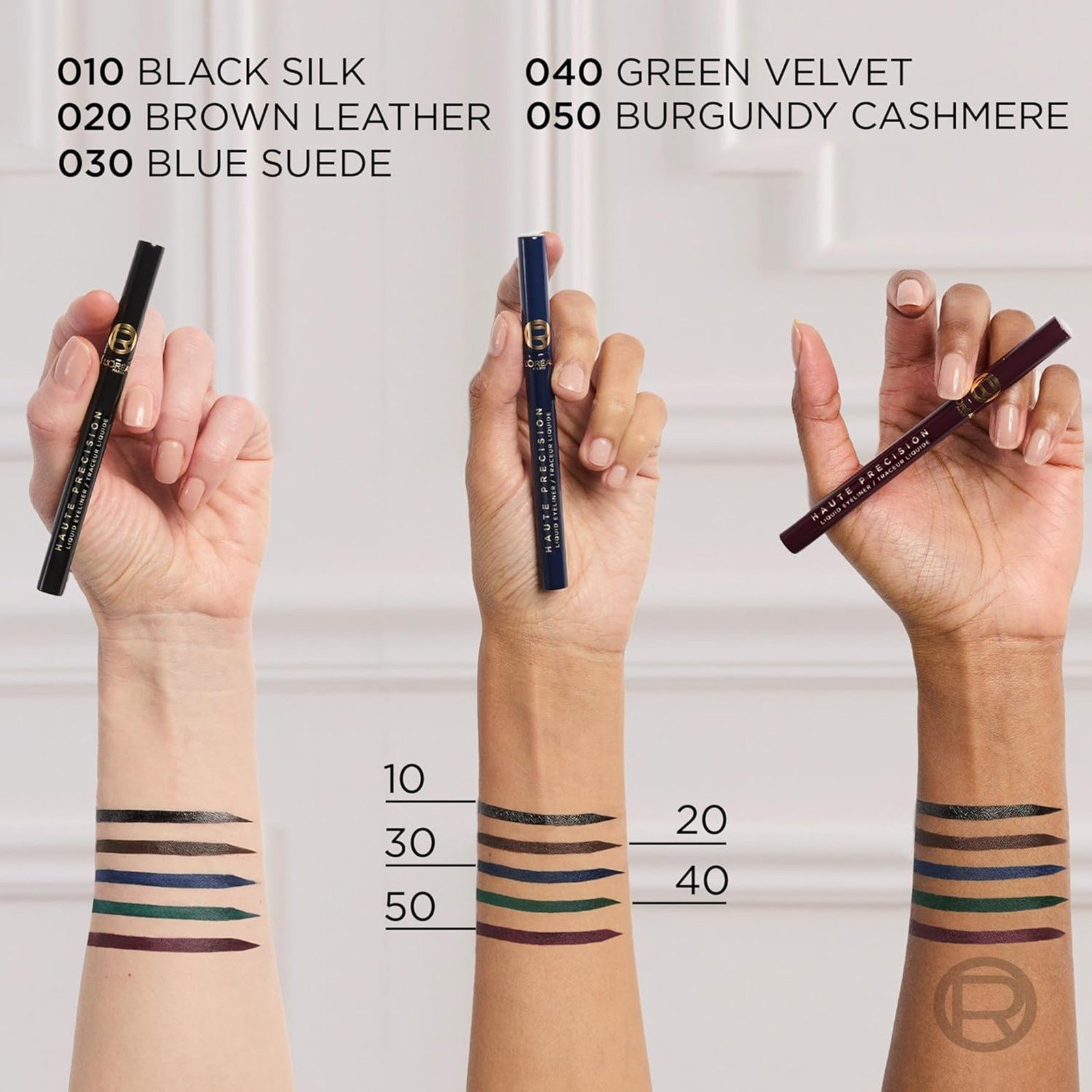 L'Oréal Paris Haute Precision Liquid Eyeliner 030 Bleu Suede