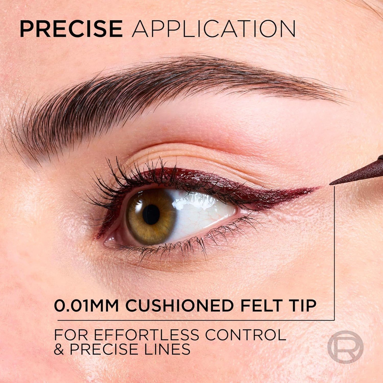 L'Oréal Paris Haute Precision Liquid Eyeliner 050 Bordeaux Cashmere