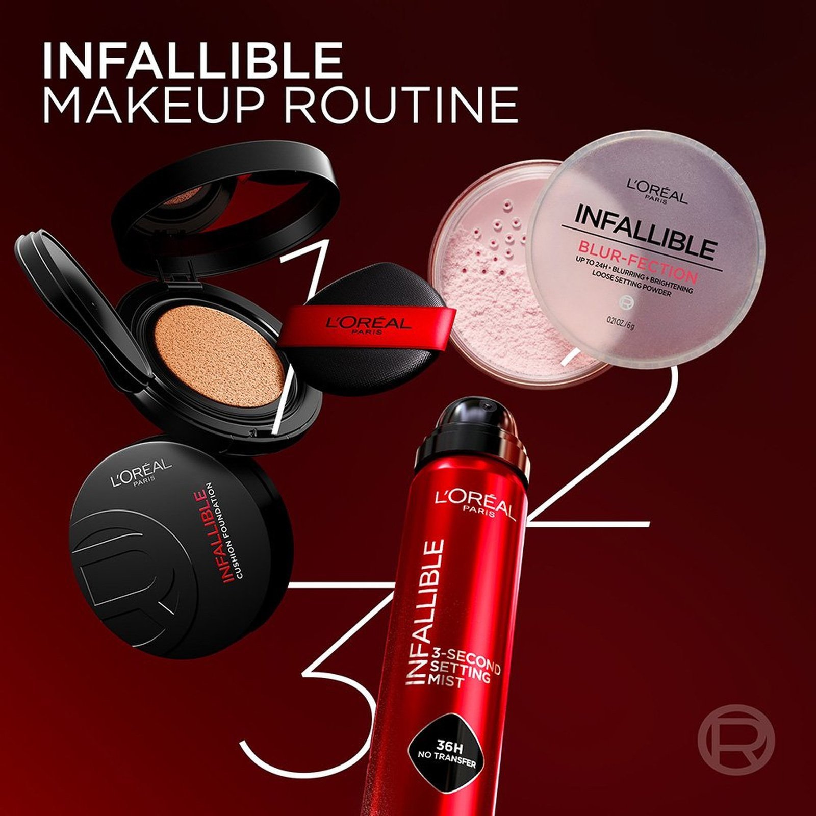 L'Oréal Paris Infallible 24h Fresh Wear Cushion Foundation 127 Neutral 11g