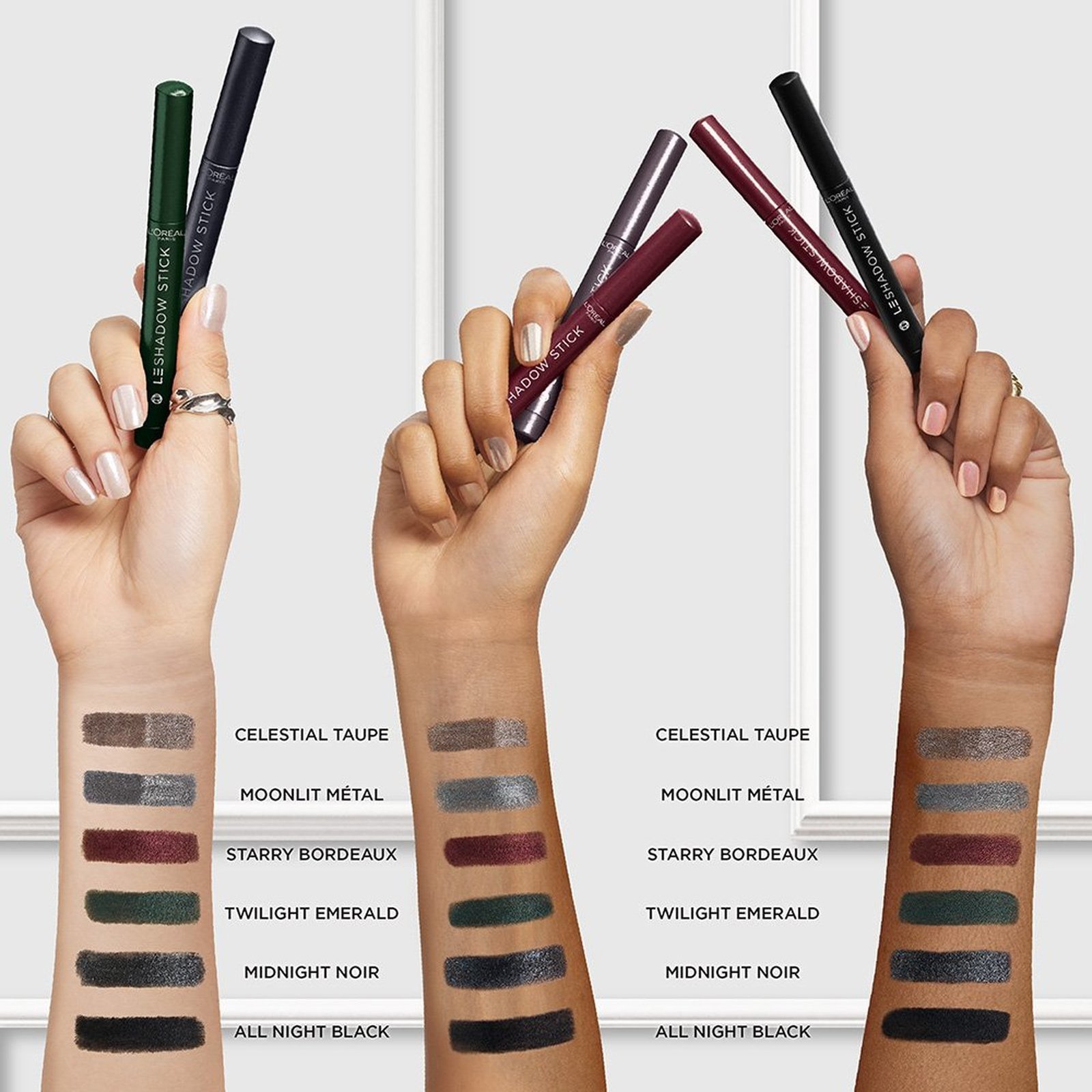 L'Oréal Paris Le Shadow Stick 125 Starry Bordeaux 1.4g