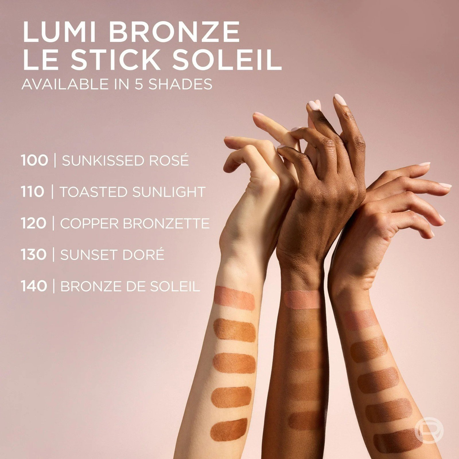 L'Oréal Paris Lumi Bronze Le Stick Soleil Bronzer 100 Sunkissed Rosé 9g
