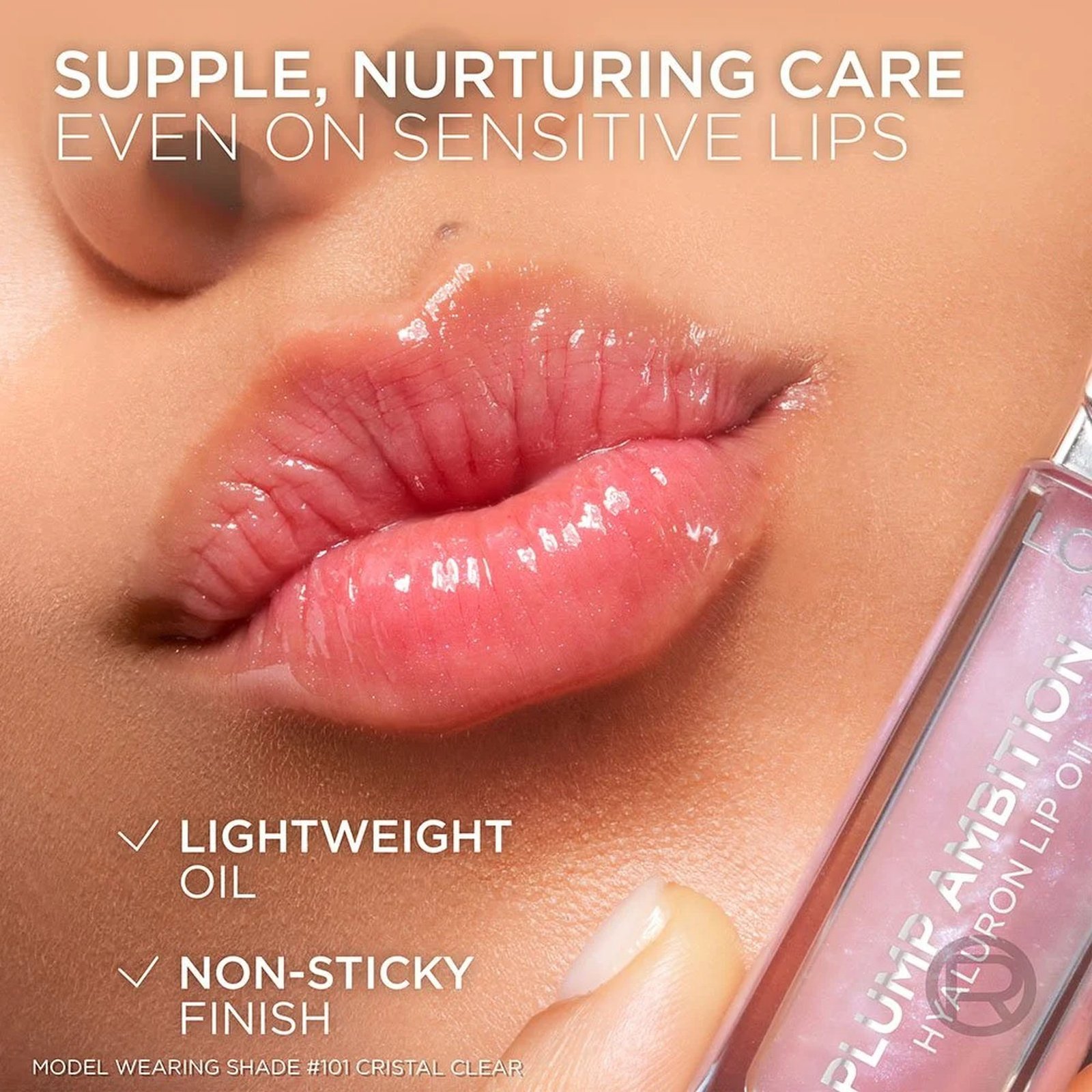 L'Oréal Paris Plump Ambition Hyaluron Lip Oil 490 Berry Jolie 5ml (0.17floz)