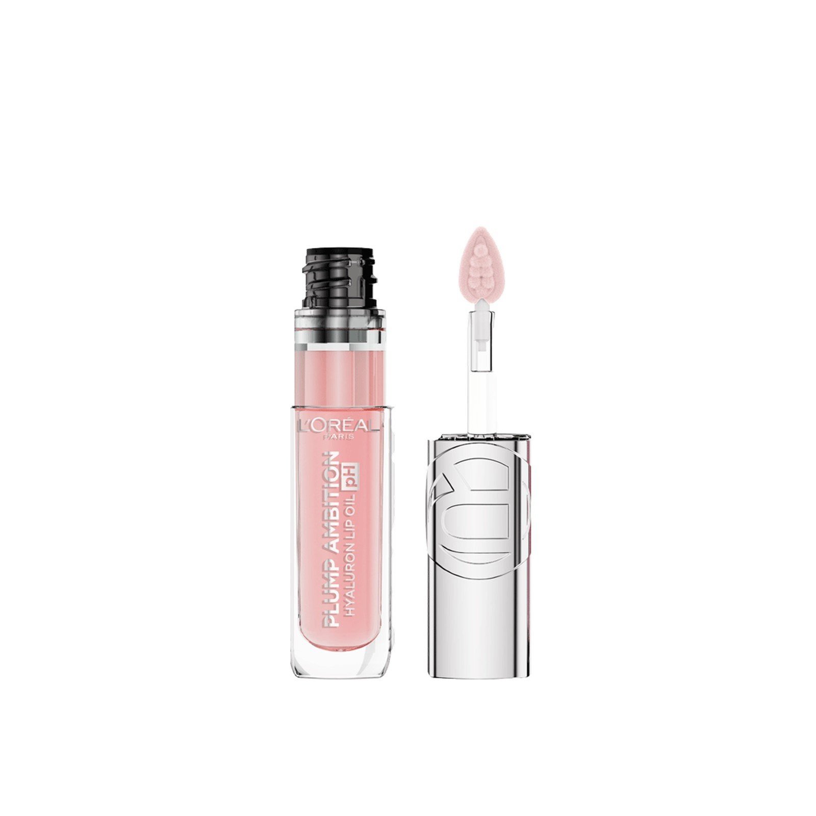 L'Oréal Paris Plump Ambition Λάδι Χειλιών με Υαλουρονικό pH 114 Rosé 5ml