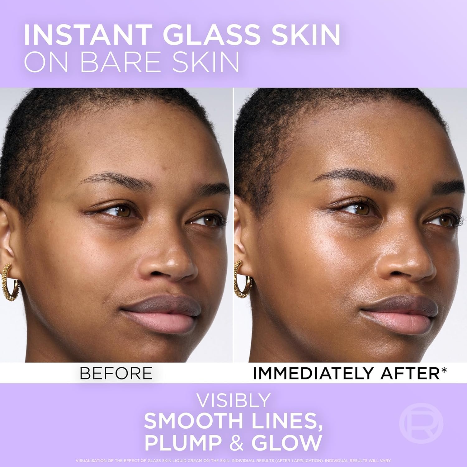 L'Oréal Paris Revitalift Filler Crema Líquida Glass Skin 50ml