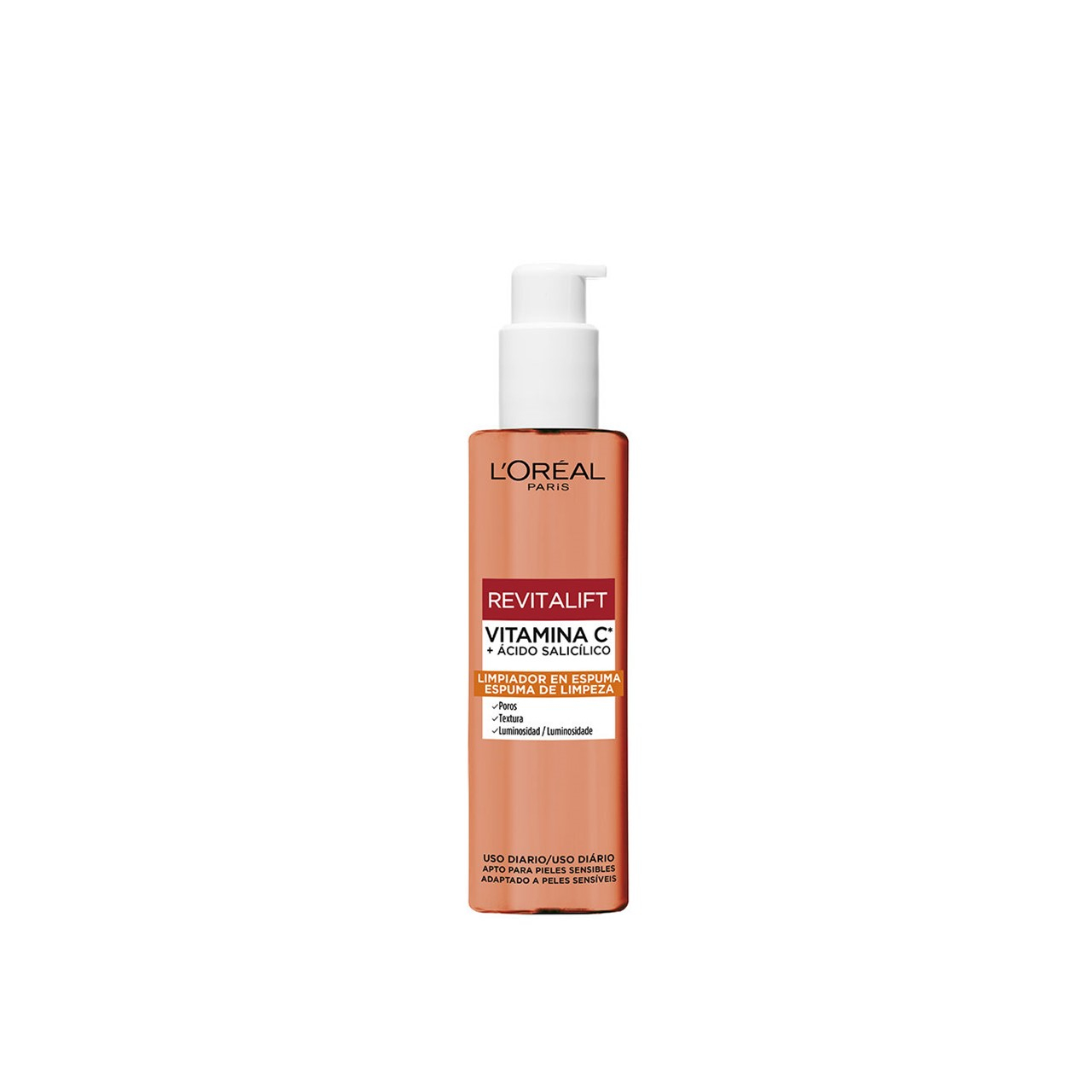 L'Oréal Paris Revitalift Vitamin C + Salicylic Acid Foaming Cleanser 150ml