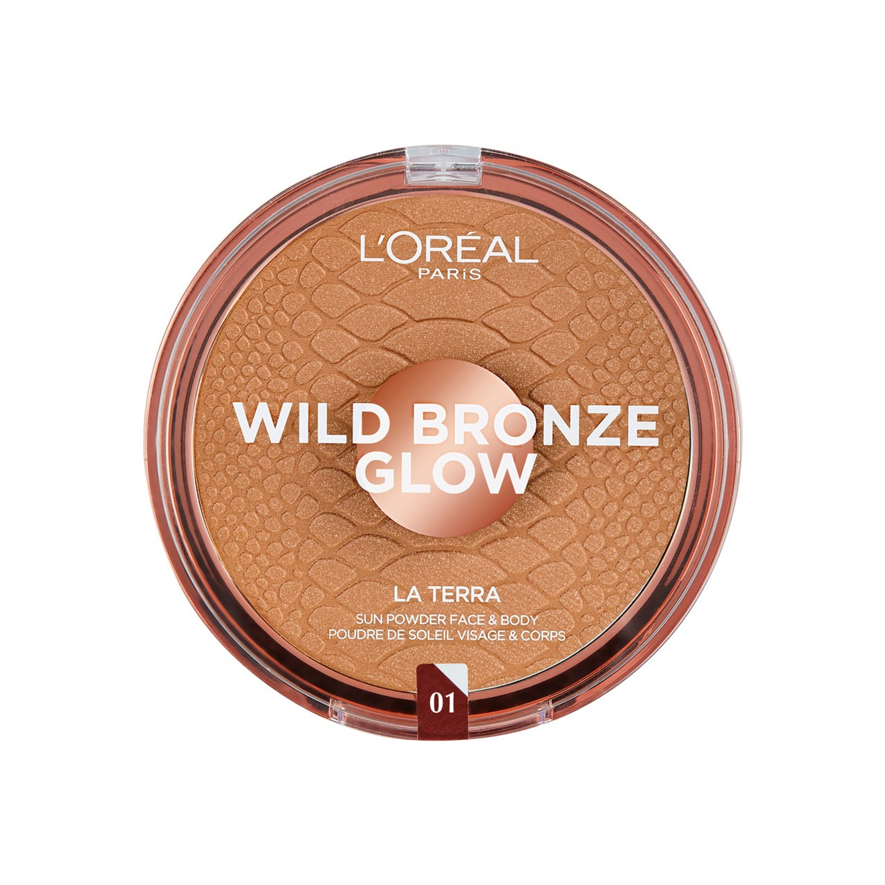 L'Oréal Paris Wild Bronze Glow La Terra 01 Light Bronze 18g