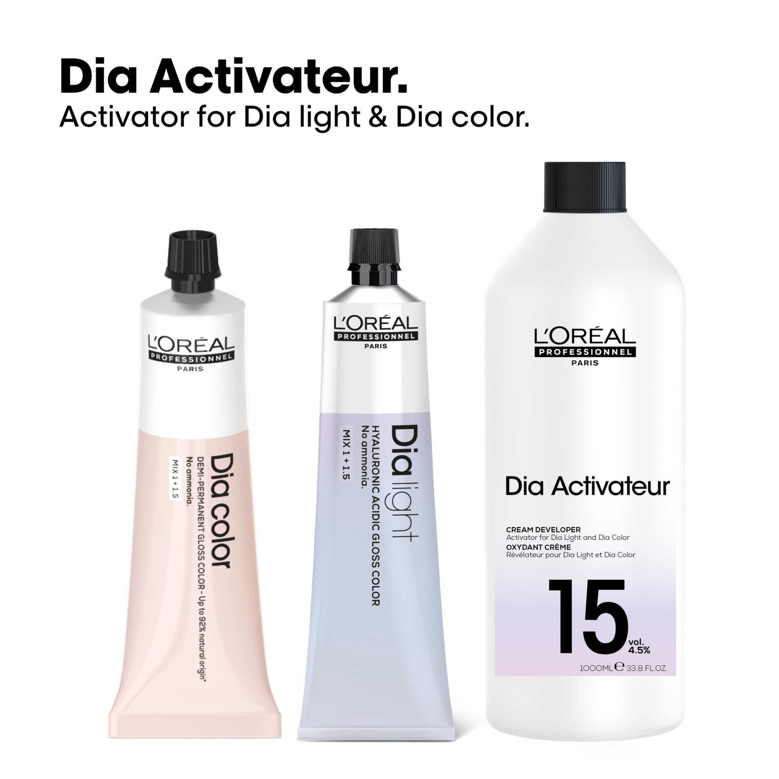 L'Oréal Professionnel Dia Activateur 15 Vol. Cream Developer 1L