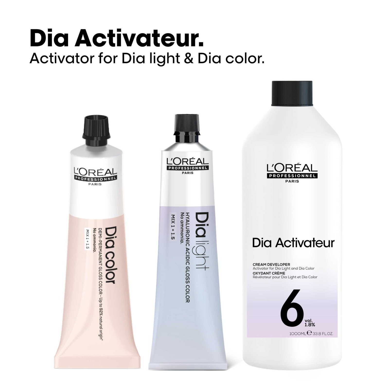 L'Oréal Professionnel Dia Activateur 6 Vol. Cream Developer 1L