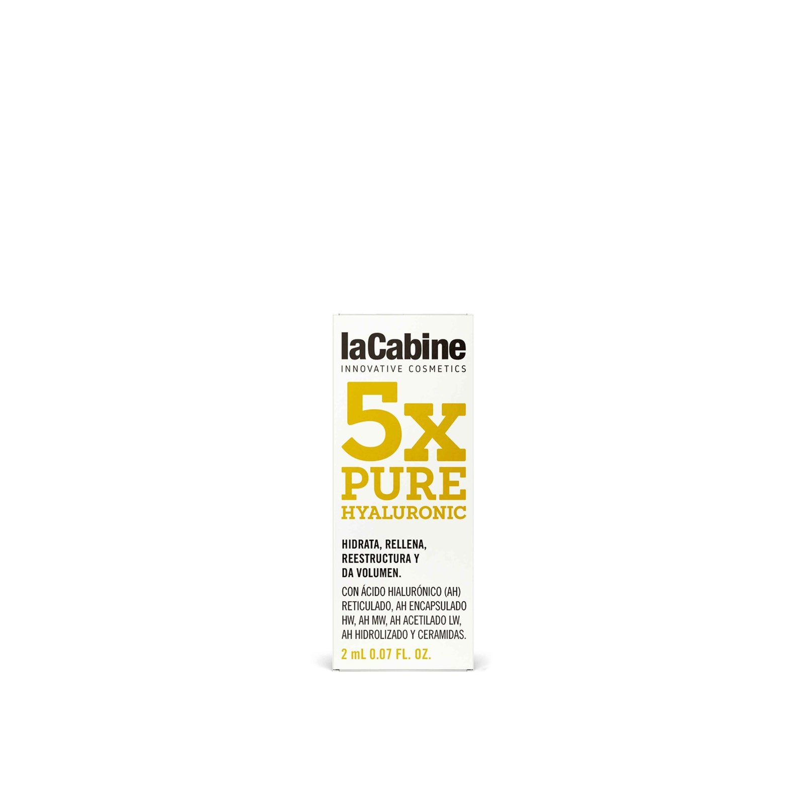 La Cabine 5x Puur Hyaluronzuur Geconcentreerde Ampul 1x2ml