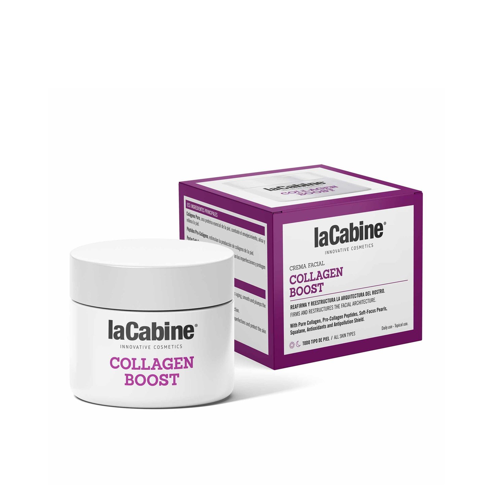La Cabine Collagen Boost كريم الوجه