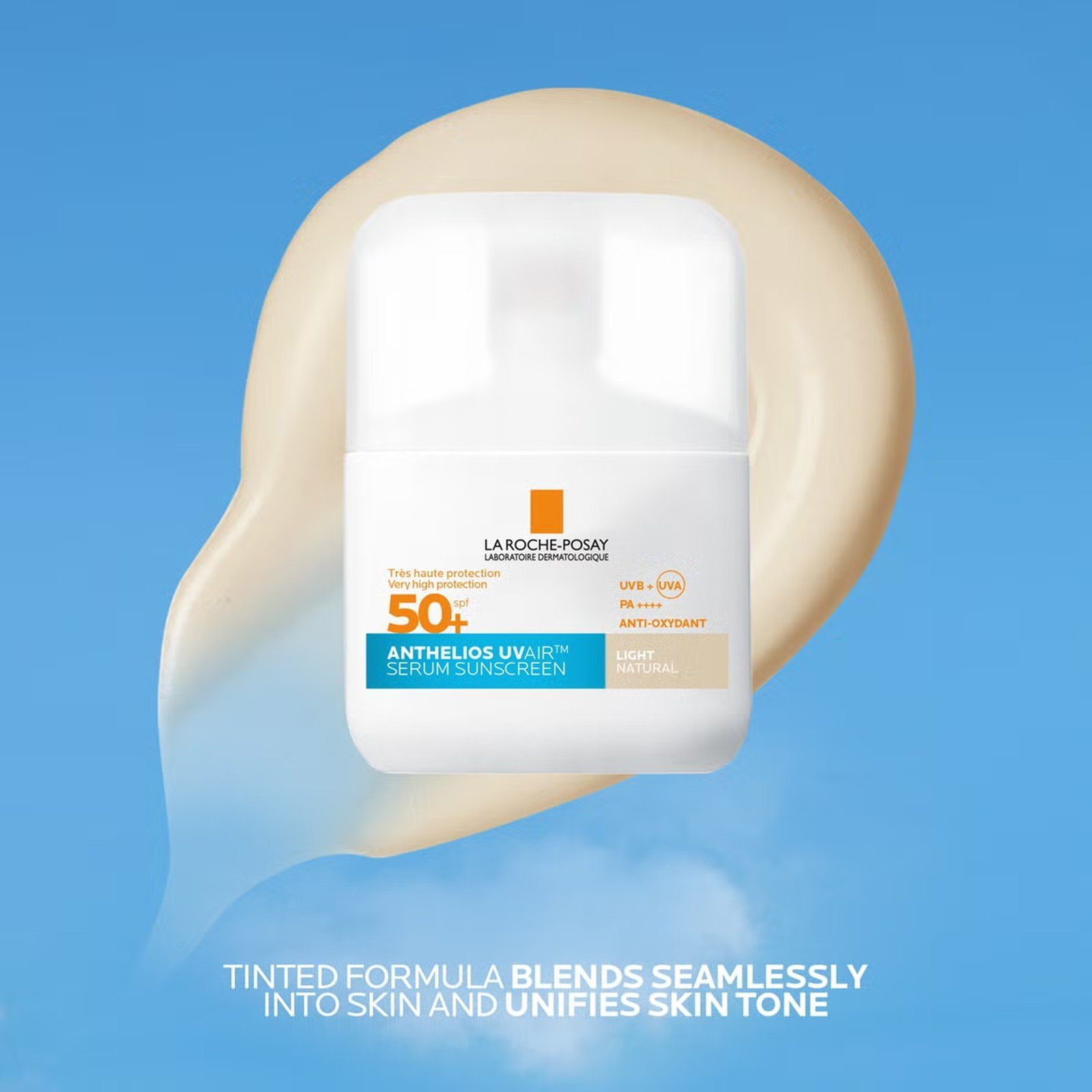 La Roche-Posay Anthelios سيروم واقٍ من الشمس UV Air خفيف طبيعي SPF50+ 50ml
