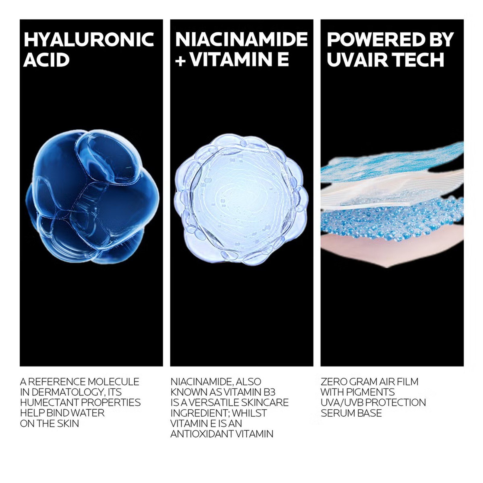 La Roche-Posay Anthelios سيروم واقٍ من الشمس UV Air خفيف طبيعي SPF50+ 50ml