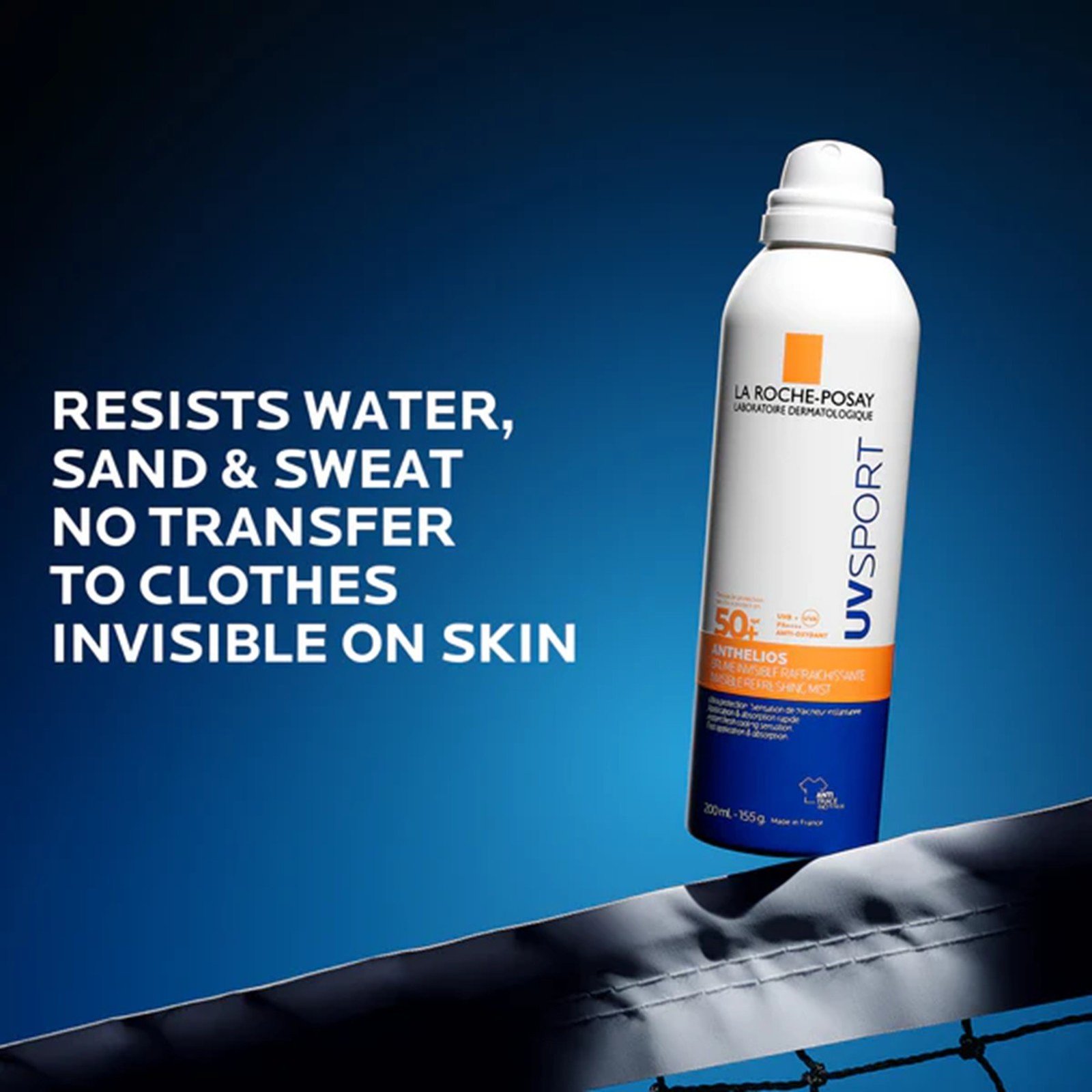 La Roche-Posay Anthelios UV Sport Niewidoczna Odświeżająca Mgiełka SPF50+ 200ml