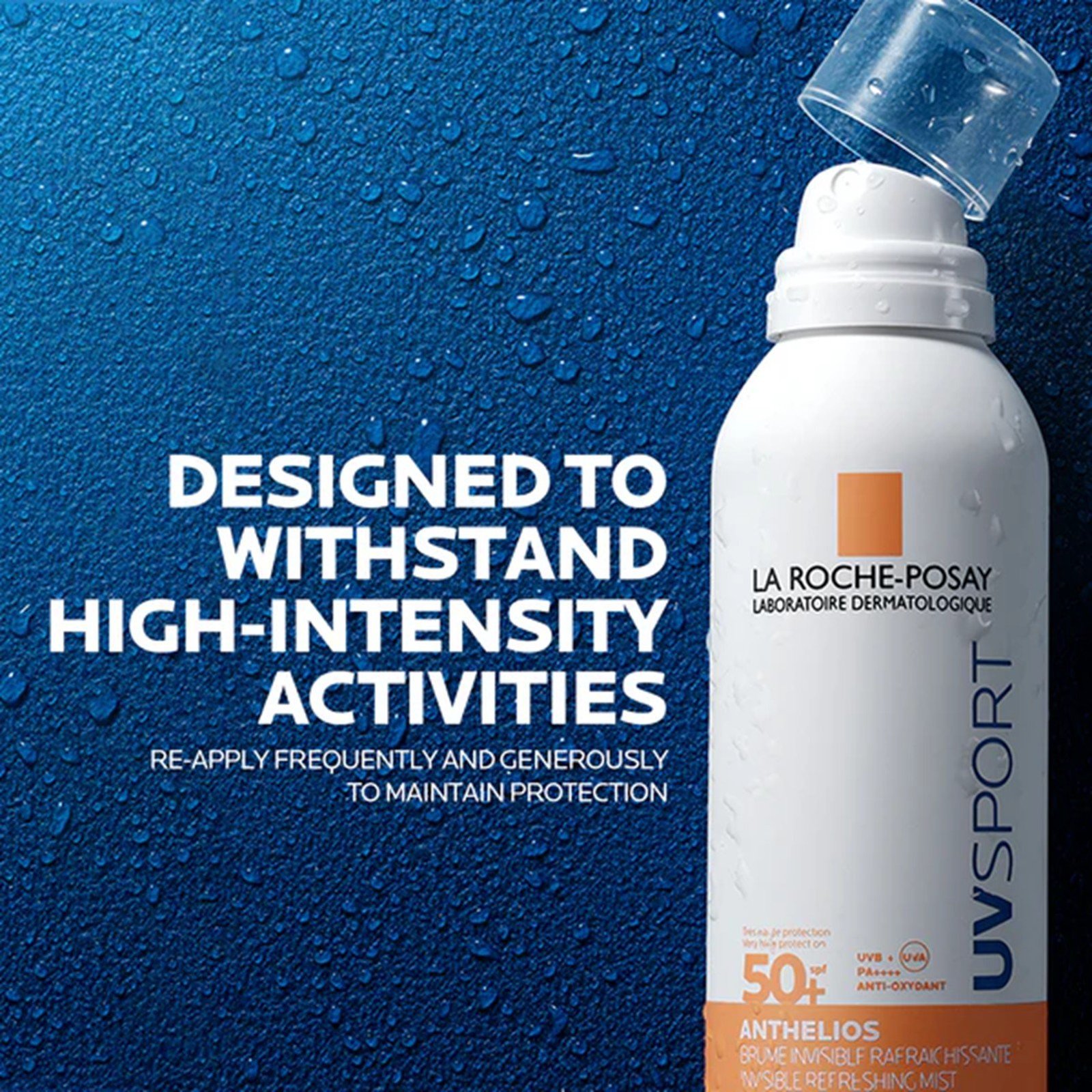 La Roche-Posay Anthelios UV Sport Niewidoczna Odświeżająca Mgiełka SPF50+ 200ml