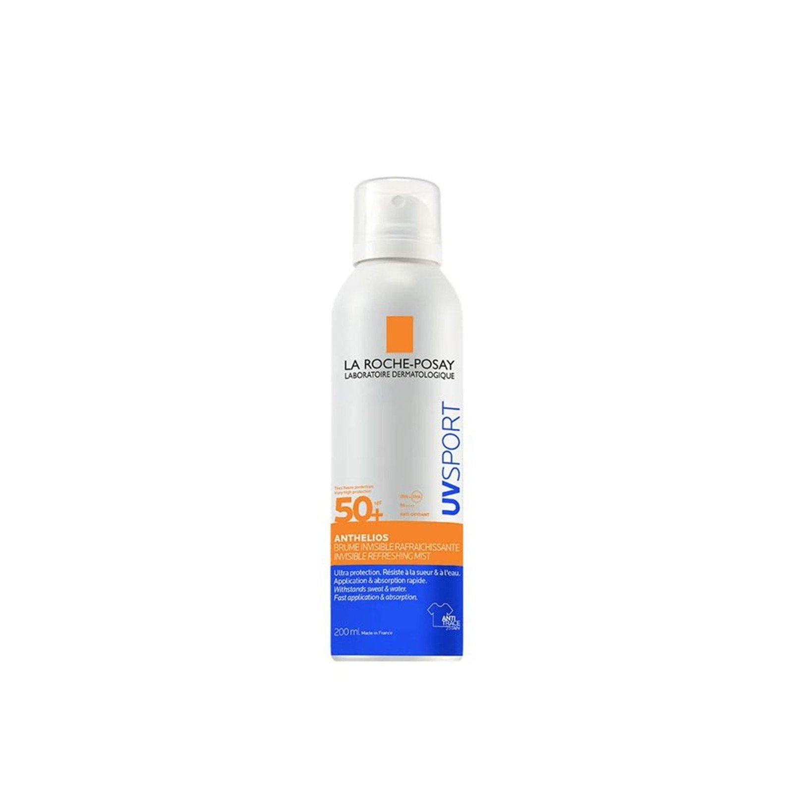 La Roche-Posay Anthelios UV Sport Niewidoczna Odświeżająca Mgiełka SPF50+ 200ml