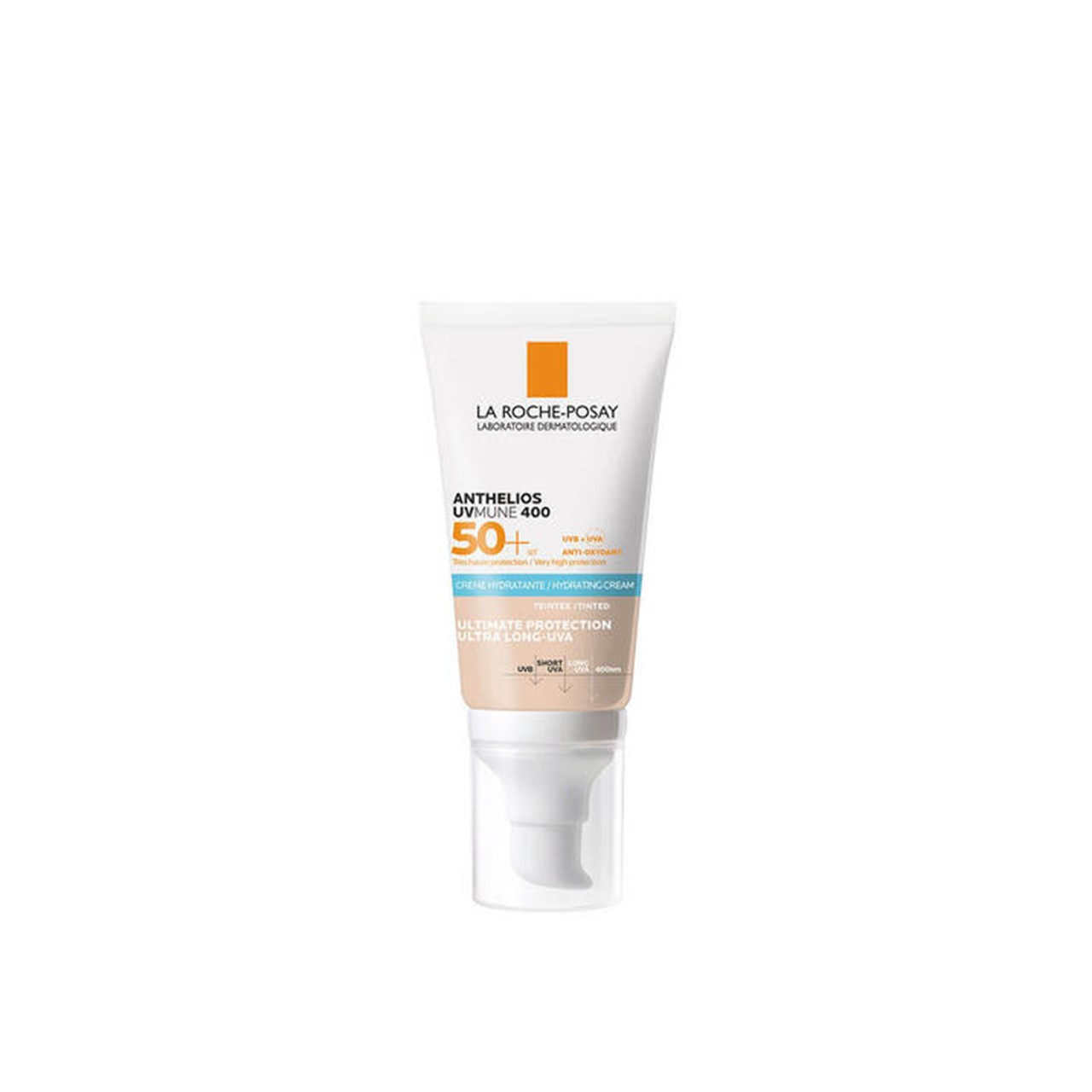 La Roche-Posay Anthelios UVMune 400 Hydrating Tinted Cream Sunscreen SPF50+ 50ml (1.69fl oz)