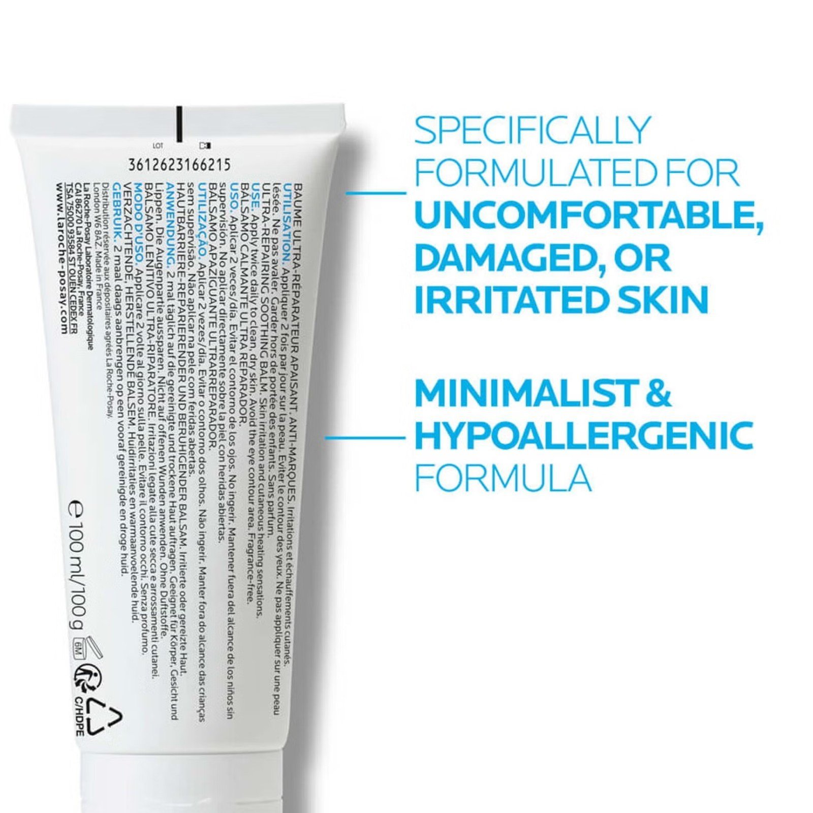 La Roche-Posay Cicaplast Baume B5+ Ultra-Repairing Soothing Balm 100ml