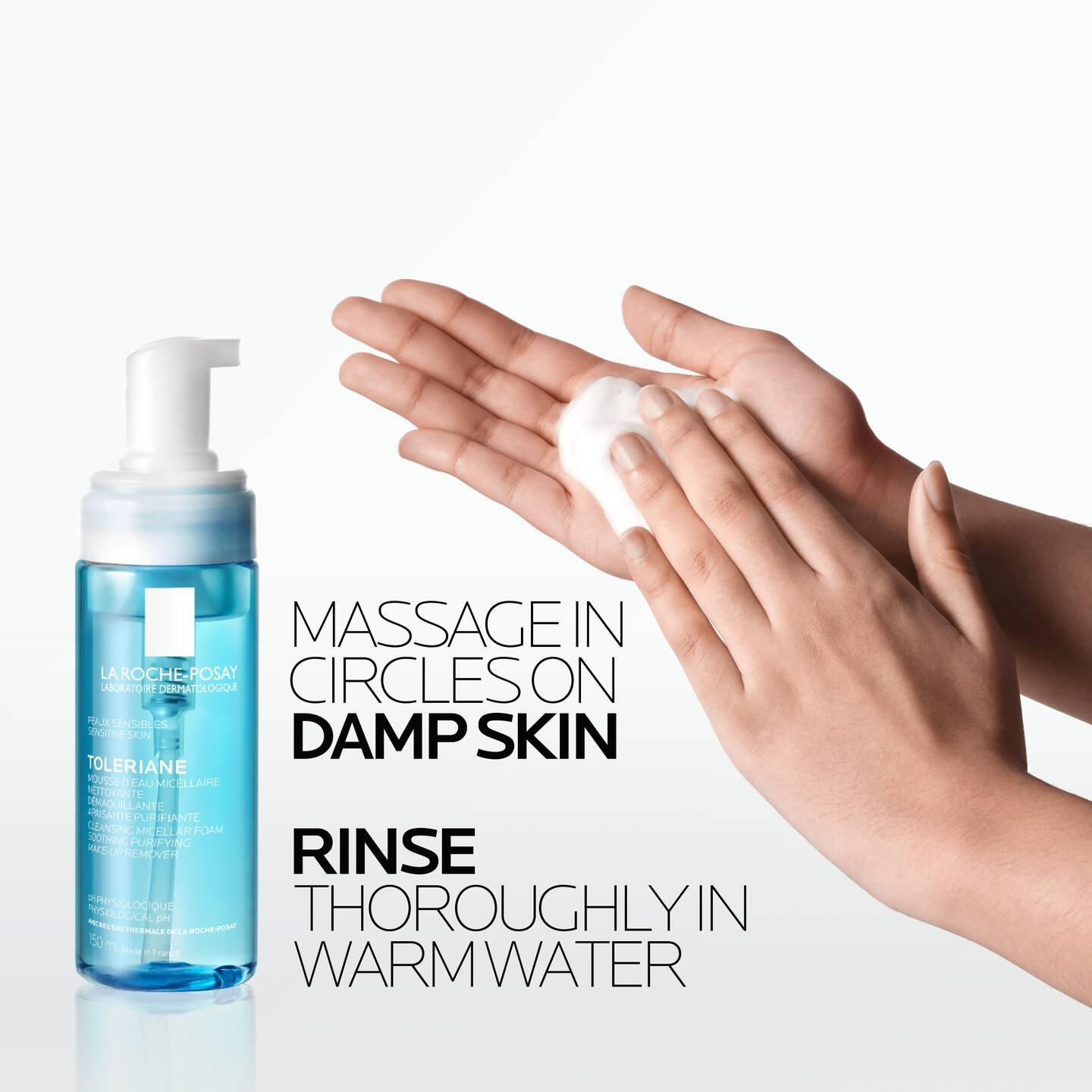 La Roche-Posay Toleriane Espuma Micelar Limpiadora 150ml