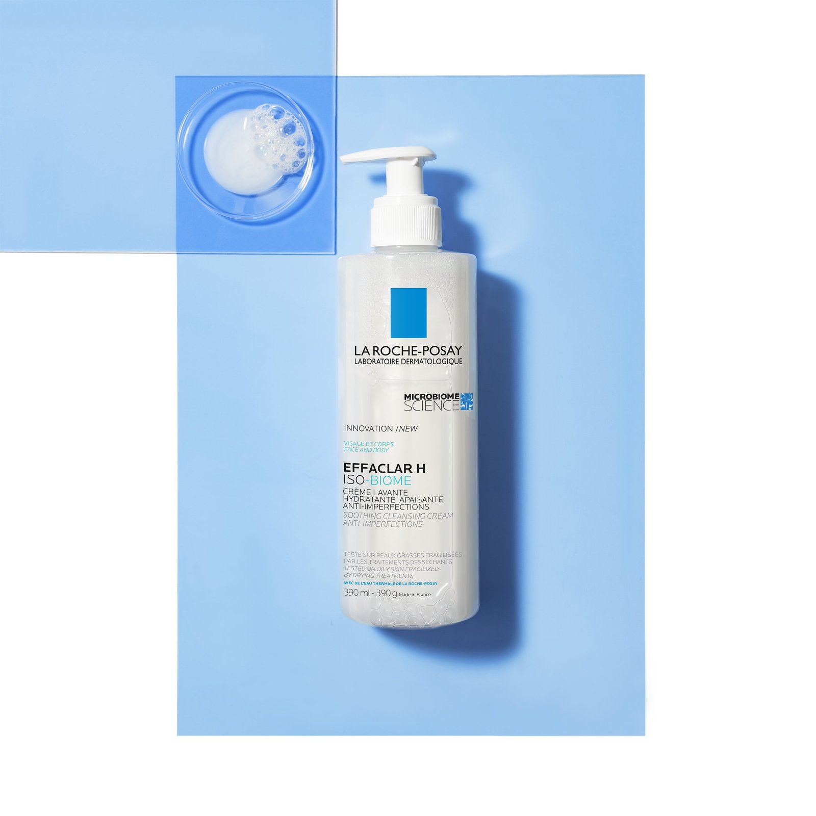 La Roche-Posay Effaclar H Iso-Biome Soothing Cleansing Cream 390ml
