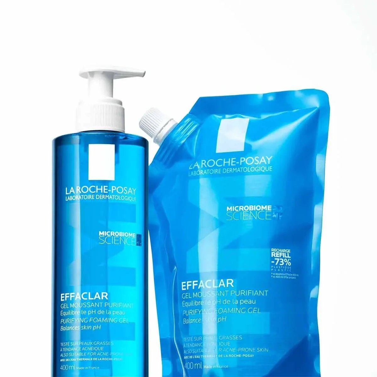 La Roche-Posay Effaclar +M Gel Espumoso Purificante Recambio 400ml