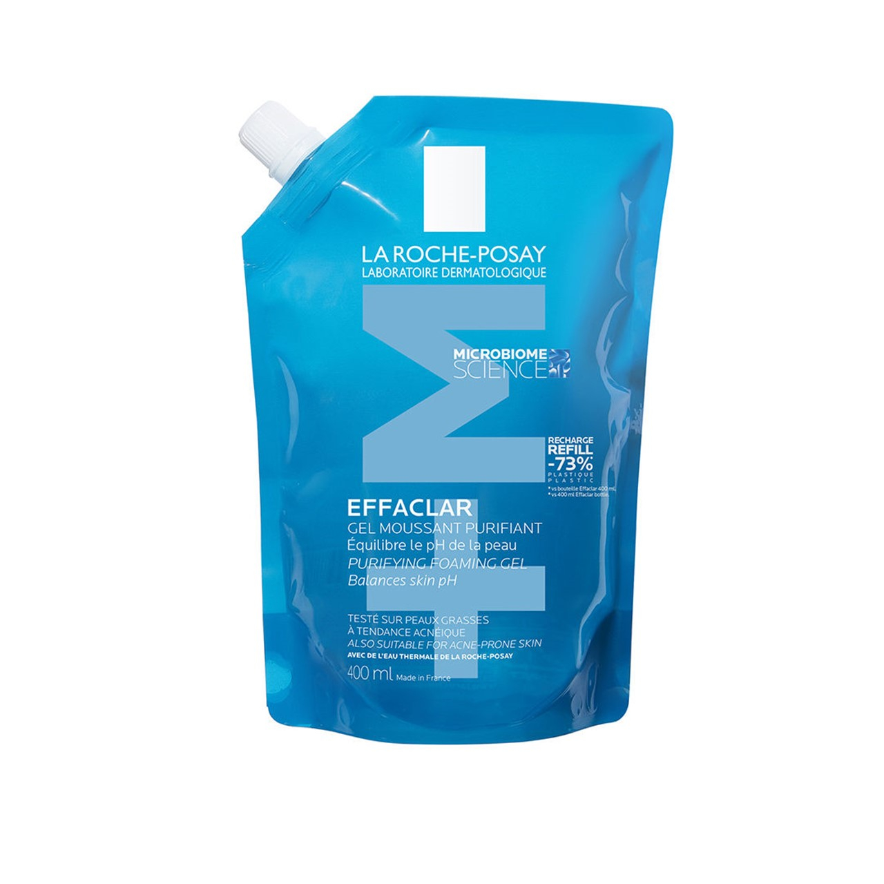 La Roche-Posay Effaclar +M Gel Espumoso Purificante Recambio 400ml