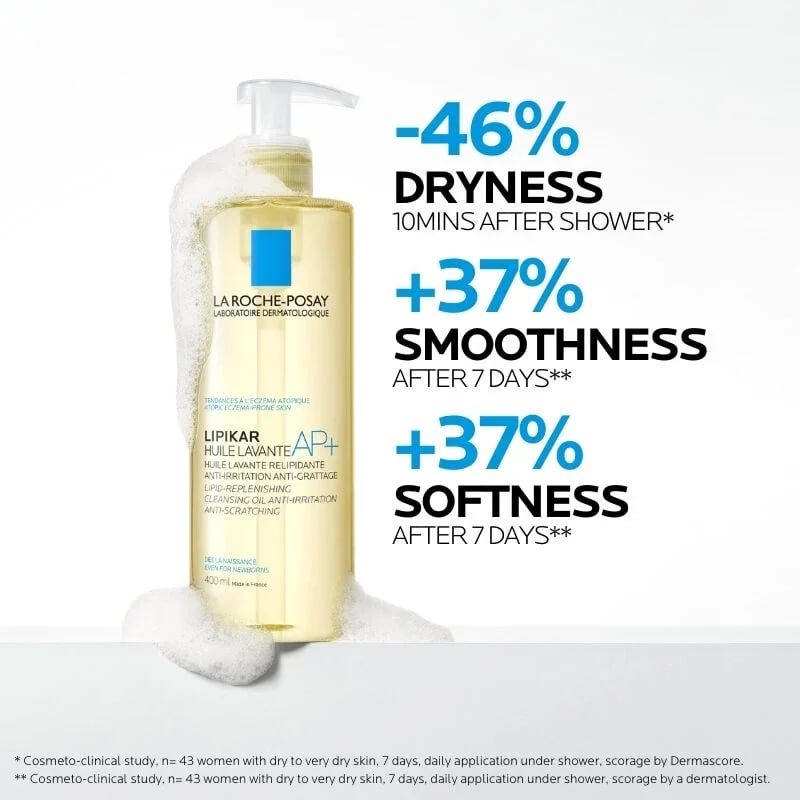 La Roche-Posay Lipikar AP+ Aceite Limpiador Eczema 1L