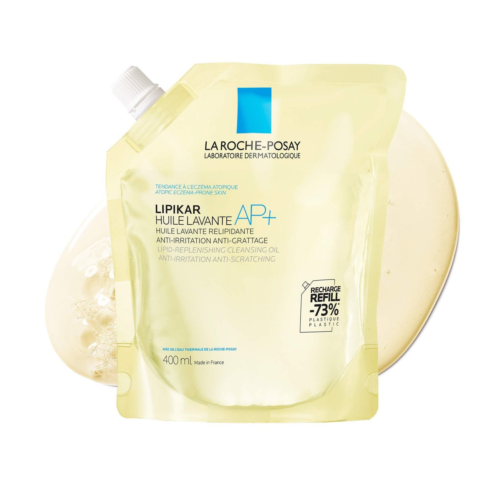 La Roche-Posay Lipikar AP+ زيت منظف عبوة تعبئة 400ml