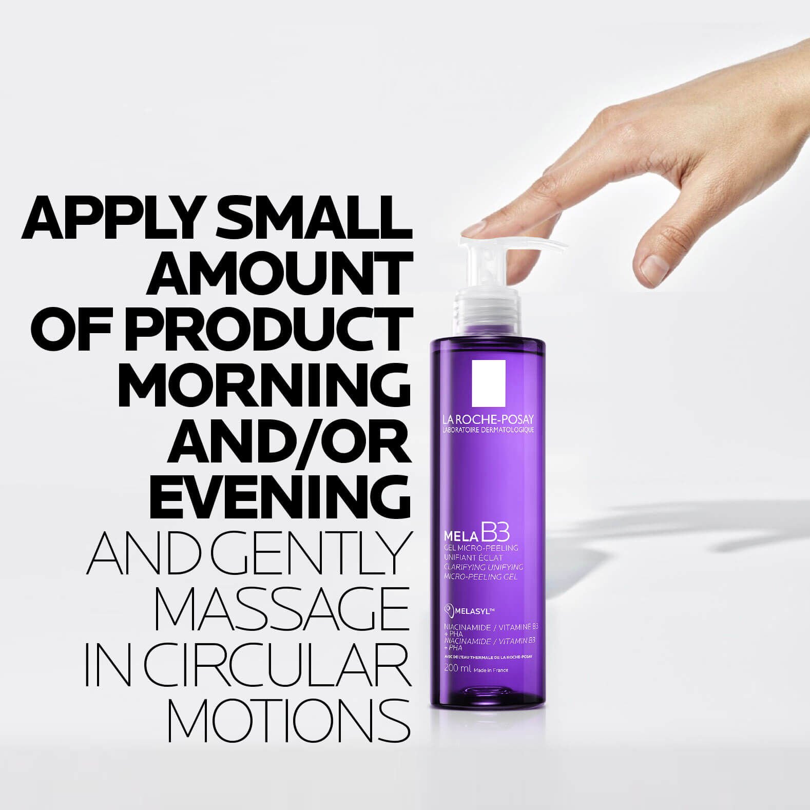 La Roche-Posay Mela B3 Clarifying Unifying Micro-Peeling Gel 200ml (6.76floz)