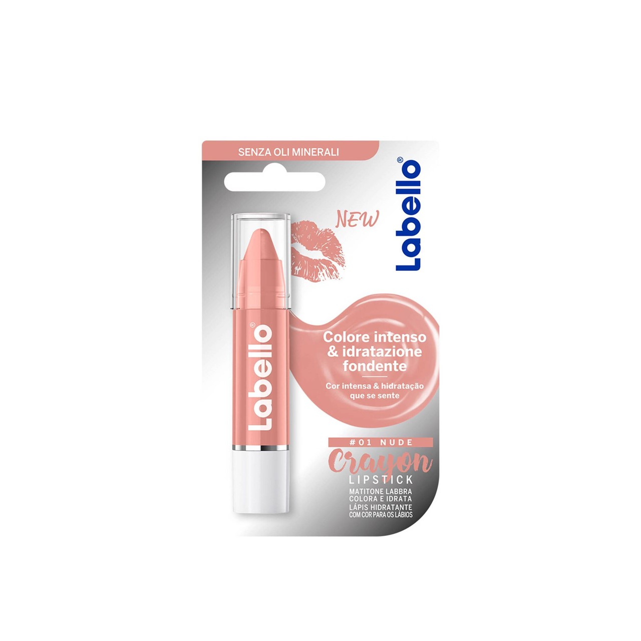 Labello Crayon Lipstick 01 Nude 3g (0.11oz)