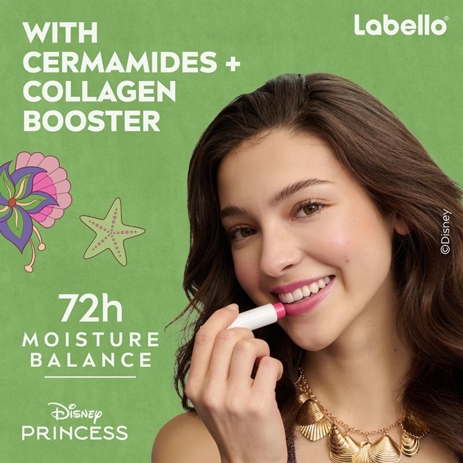 Labello Disney Princess Lippenbalsam Ariel Watermelon Shine 4.8g