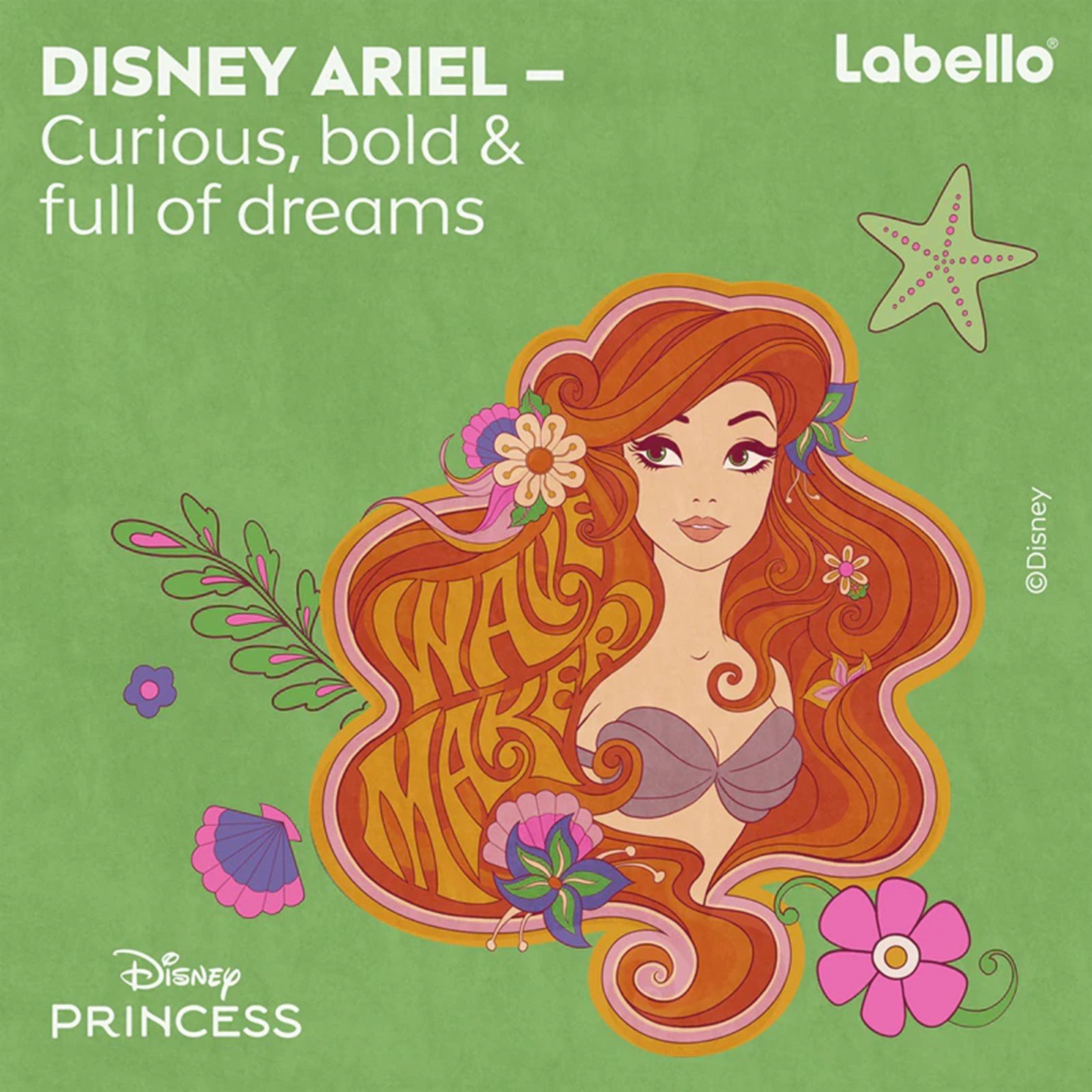 Labello Disney Princess Lippenbalsam Ariel Watermelon Shine 4.8g