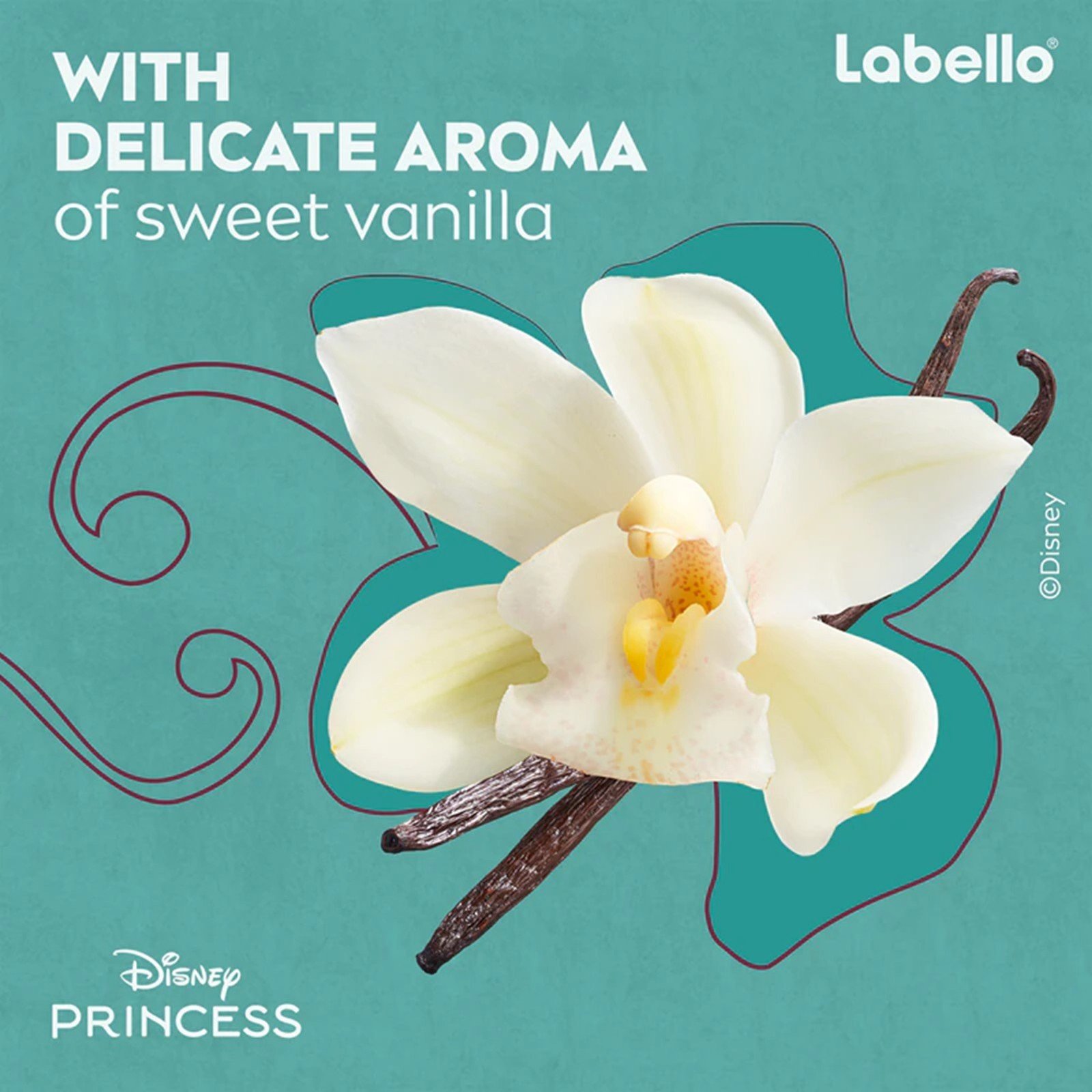 Labello Disney Princess Lip Balm Cinderella Vanilla Buttercream 4.8g