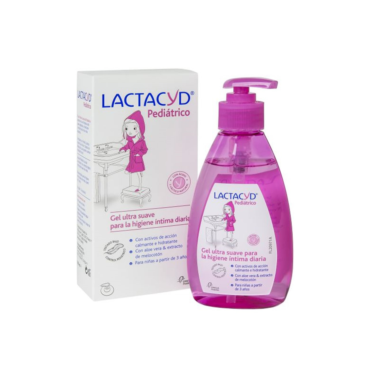 Lactacyd Girl Ultrazachte Pediatrische Intieme Wasgel 200ml